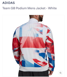 Adidas unisex podium Great Britain jacket