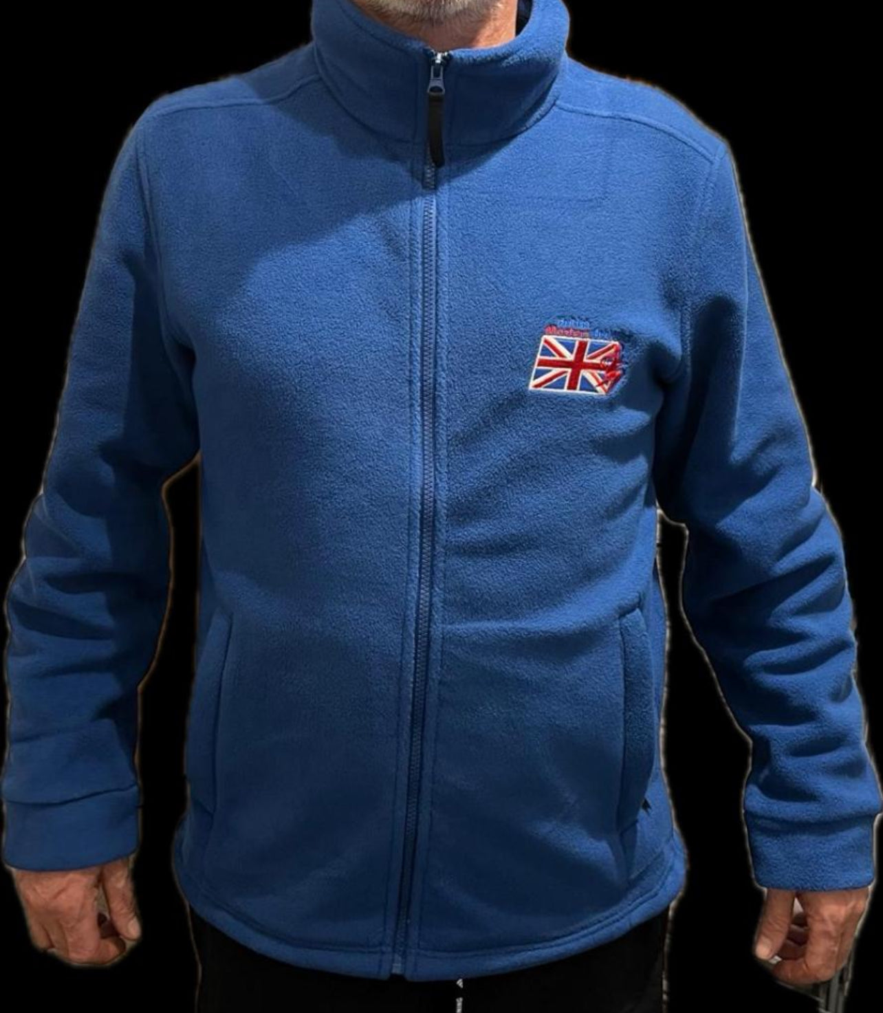 Royal Blue Unisex BMAF Full Zip Fleece