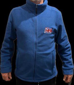 Royal Blue Unisex BMAF Full Zip Fleece